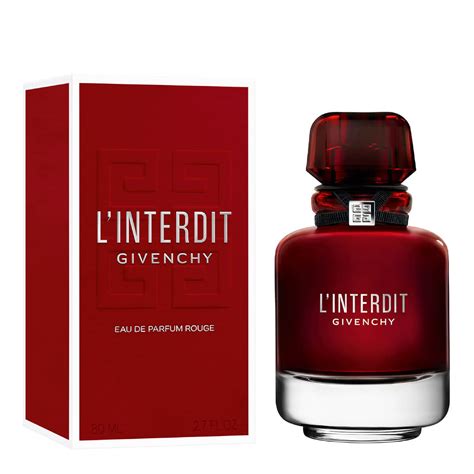 givenchy profumo interdit rosso